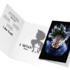 Ultra Instinct Goku Greeting Card – Limited Edition