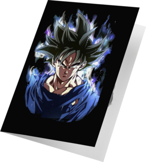 Ultra Instinct Goku Greeting Card – Limited Edition
