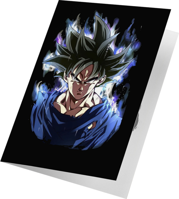 Ultra Instinct Goku Greeting Card – Limited Edition