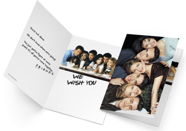 Friends Cast Classic Greeting Card - Limited Edition