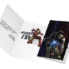 Iron Man Battle Damage Greeting Card - Limited Edition