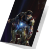 Iron Man Battle Damage Greeting Card - Limited Edition