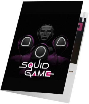 Squid Game Masked Guards Greeting Card - Limited Edition