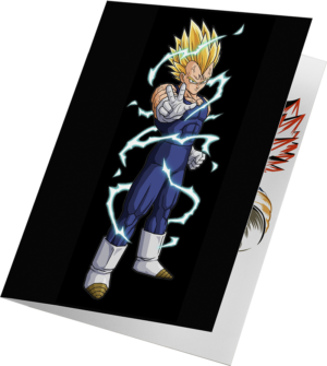 Super Saiyan Vegeta Greeting Card - Limited Edition